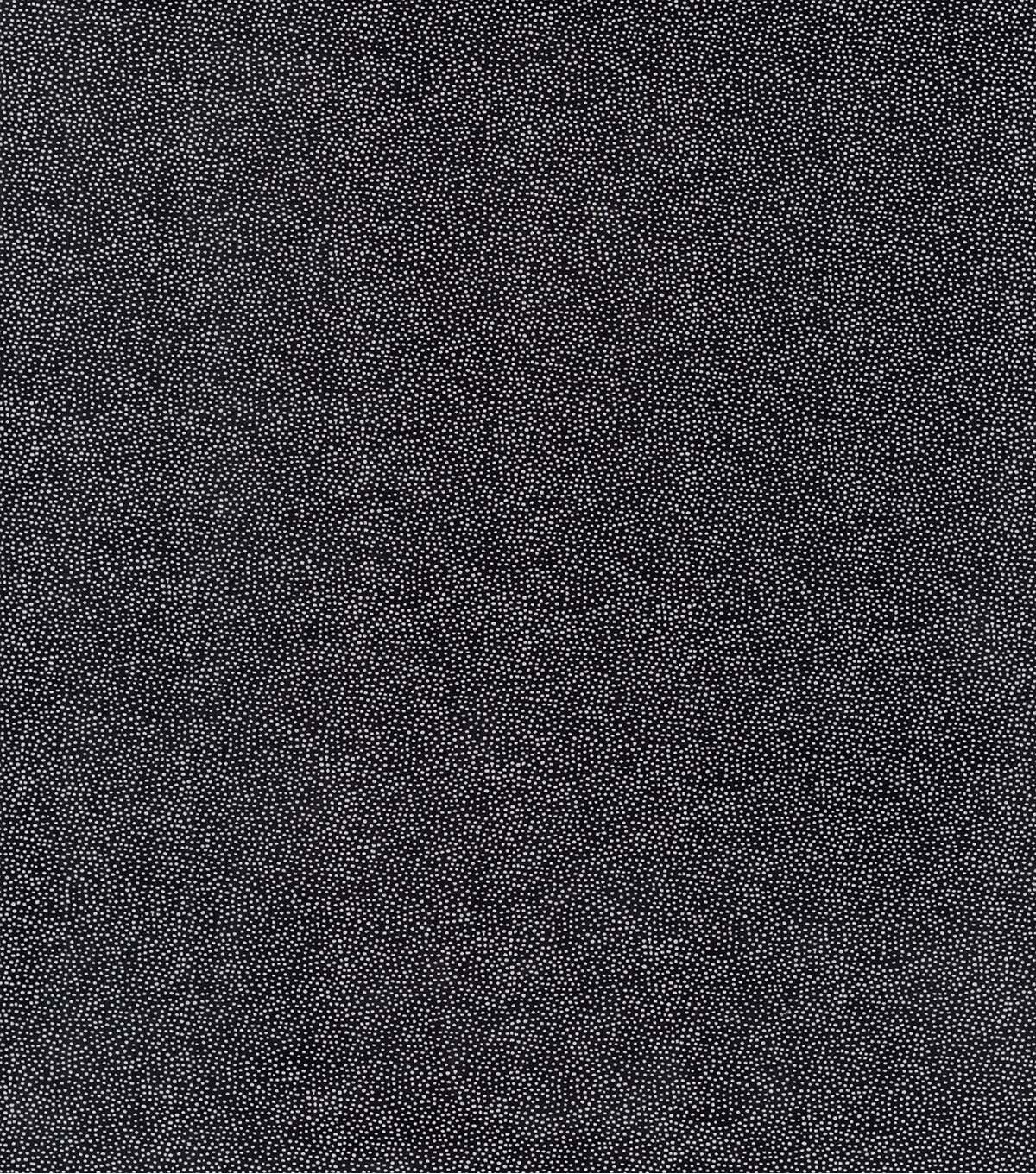 Hi Fashion Micro Dots on Black Premium Cotton Fabric