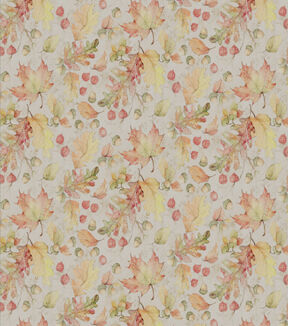 Susan Winget Fall Acorns Cotton Fabric