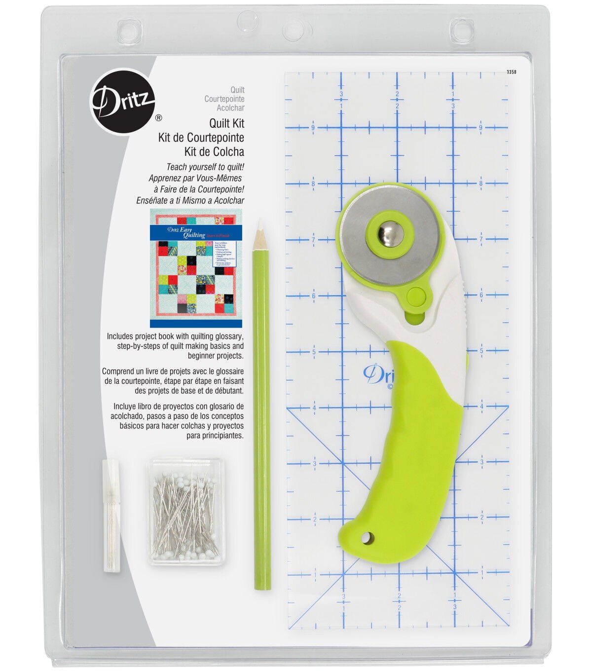 Dritz Essential Quilt Kit for Beginners