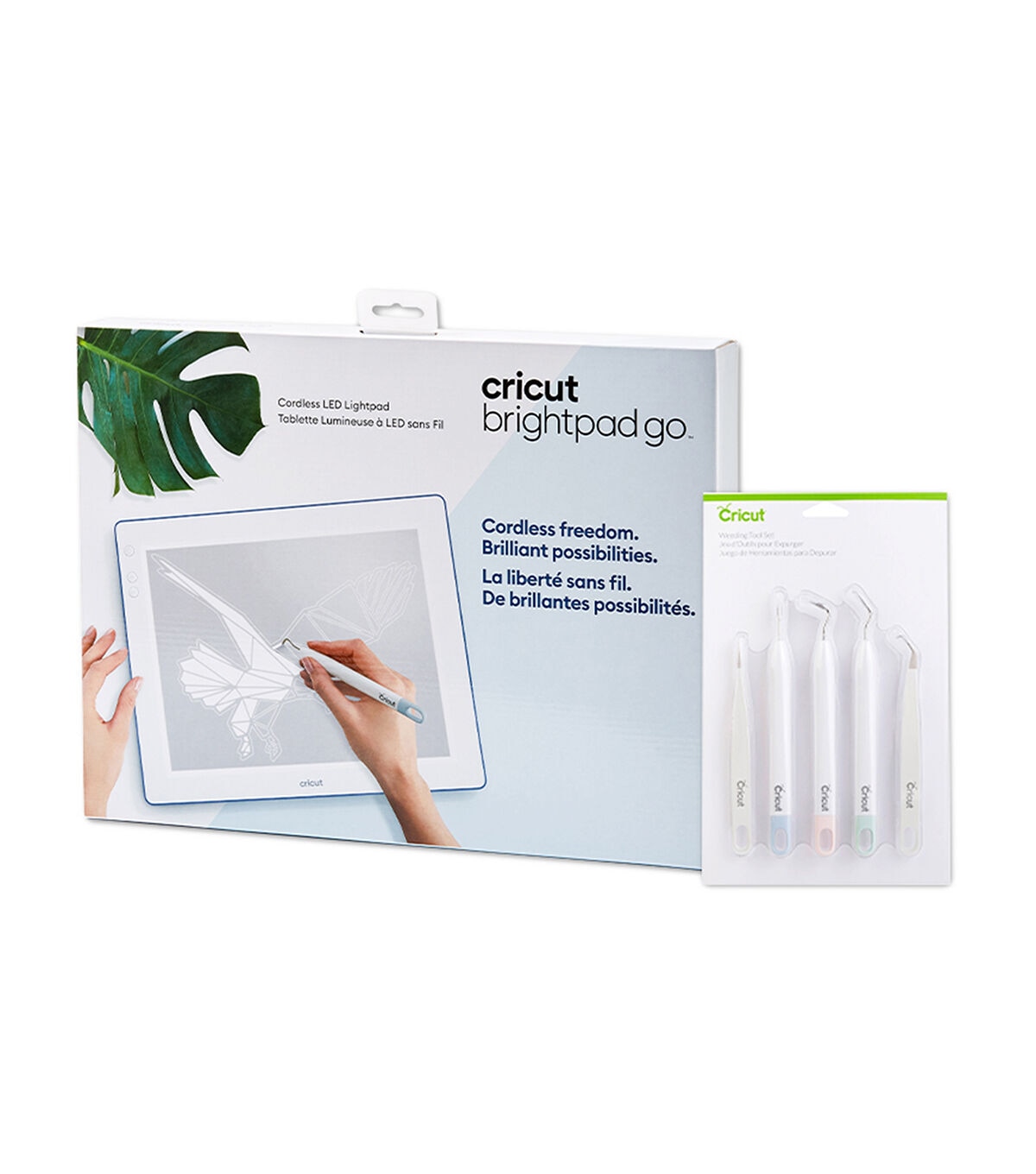 Cricut BrightPad GO Weeding Set