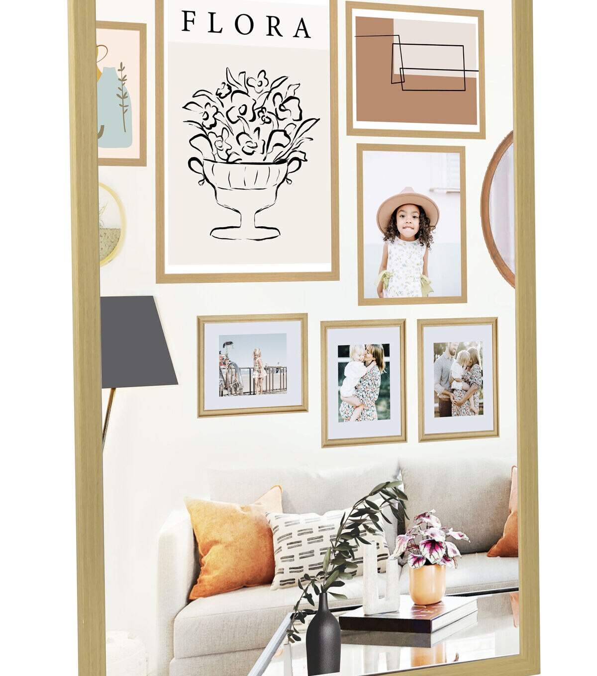 18 x 24 Natural Basic Linear Poster Frame by Place & Time