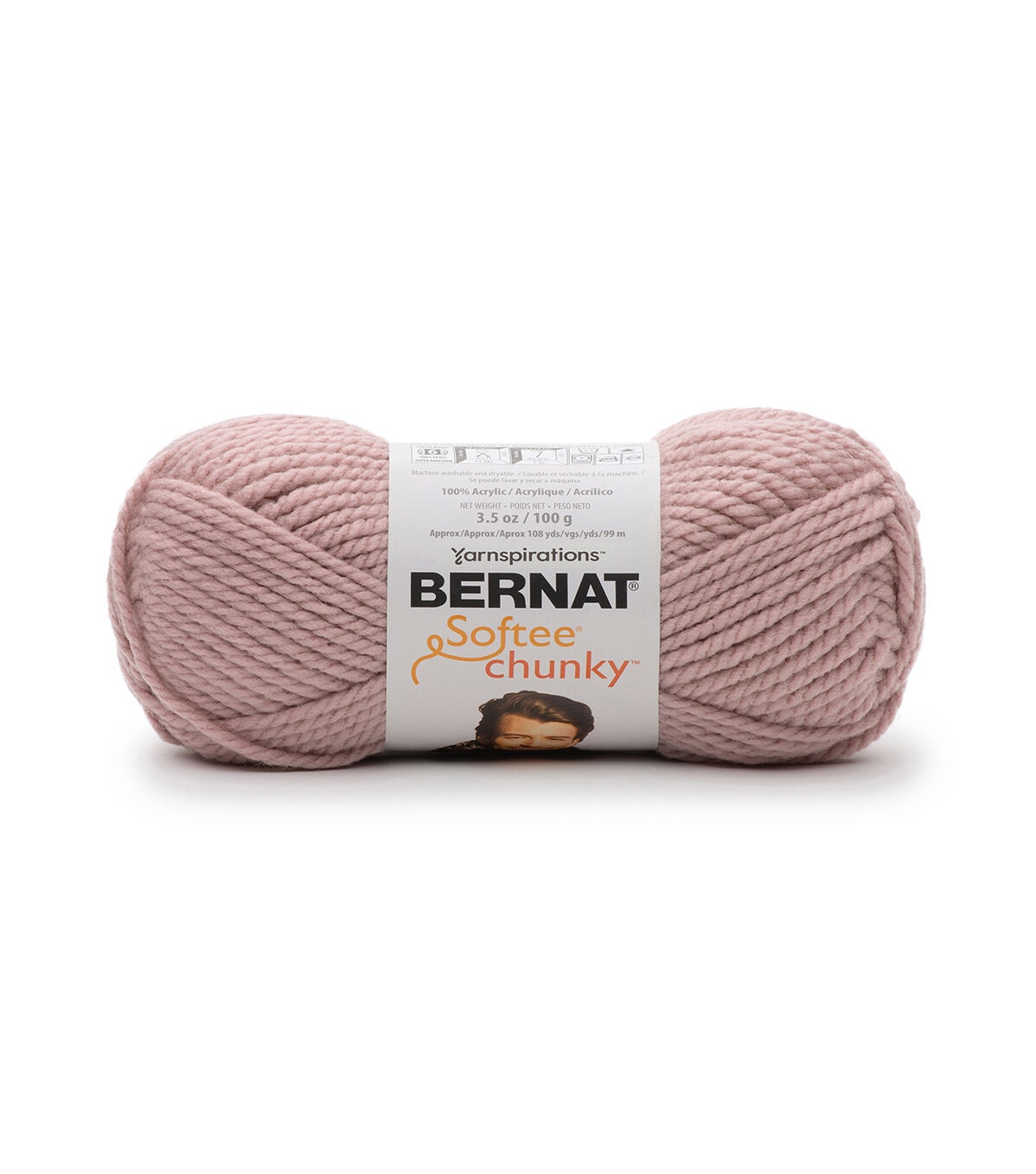 Bernat Softee Chunky 108yds Super Bulky Acrylic Yarn