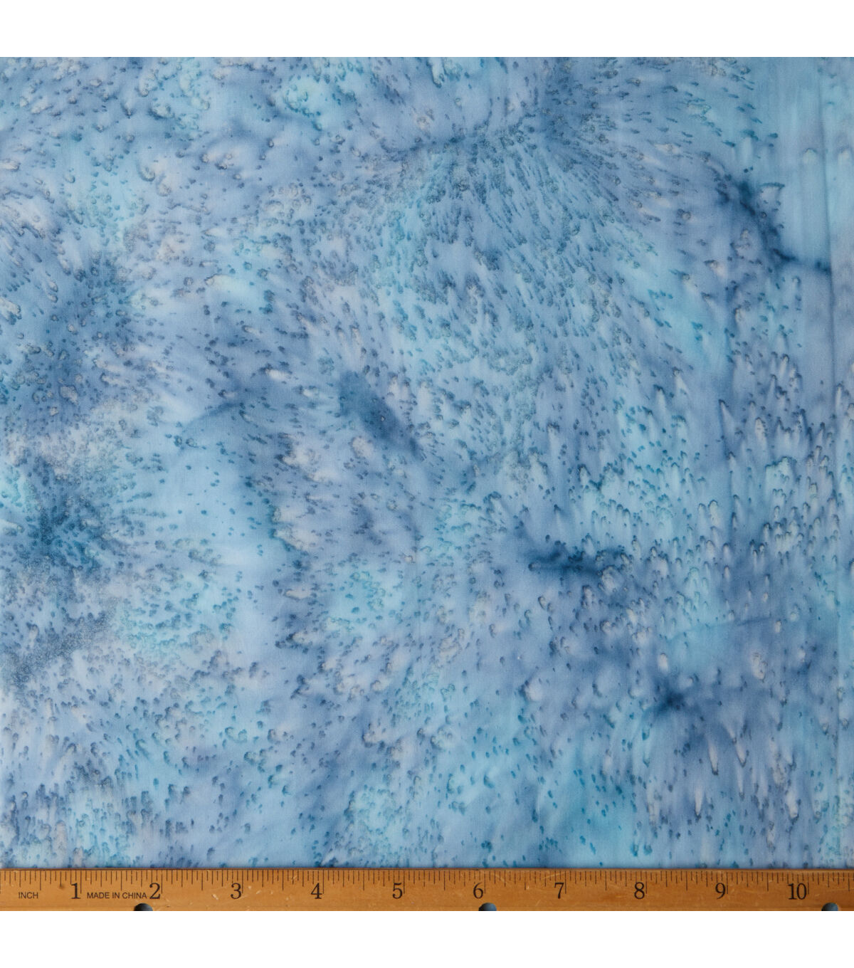 Light Blue Batik Cotton Fabric