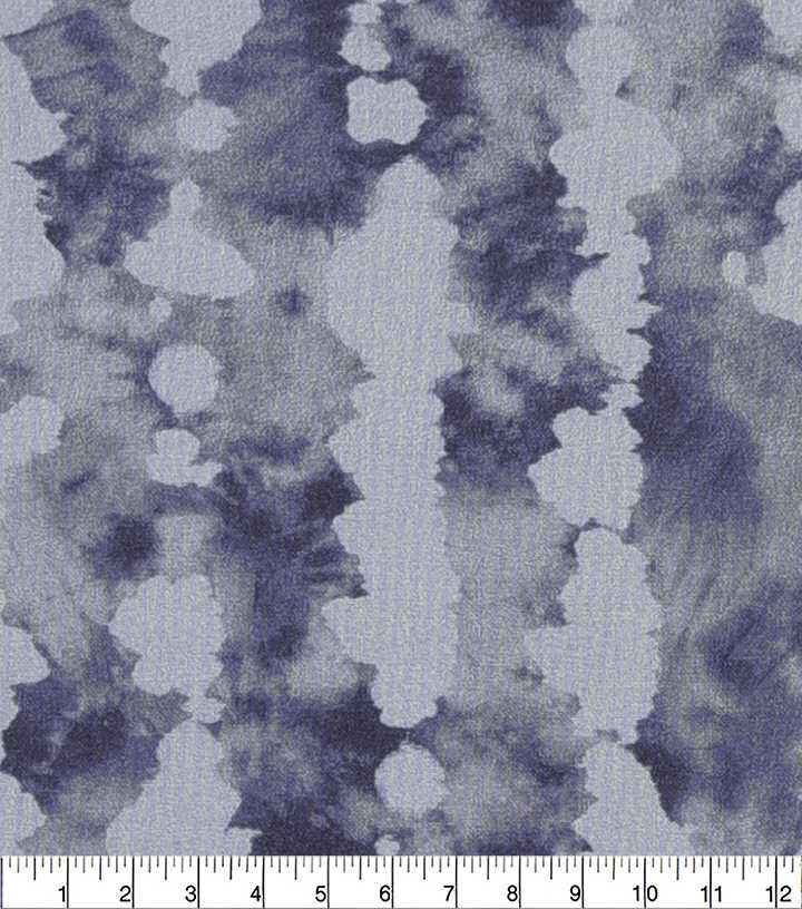 Blue Marble Striped Quilt Cotton Fabric by Keepsake Calico