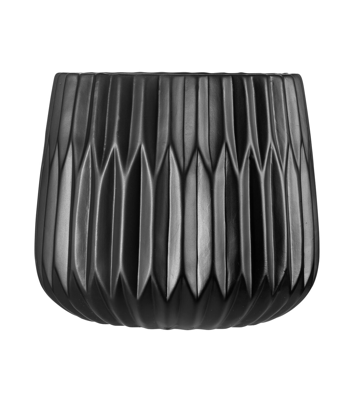 8.5'' Black Ceramic Planter by Bloom Room