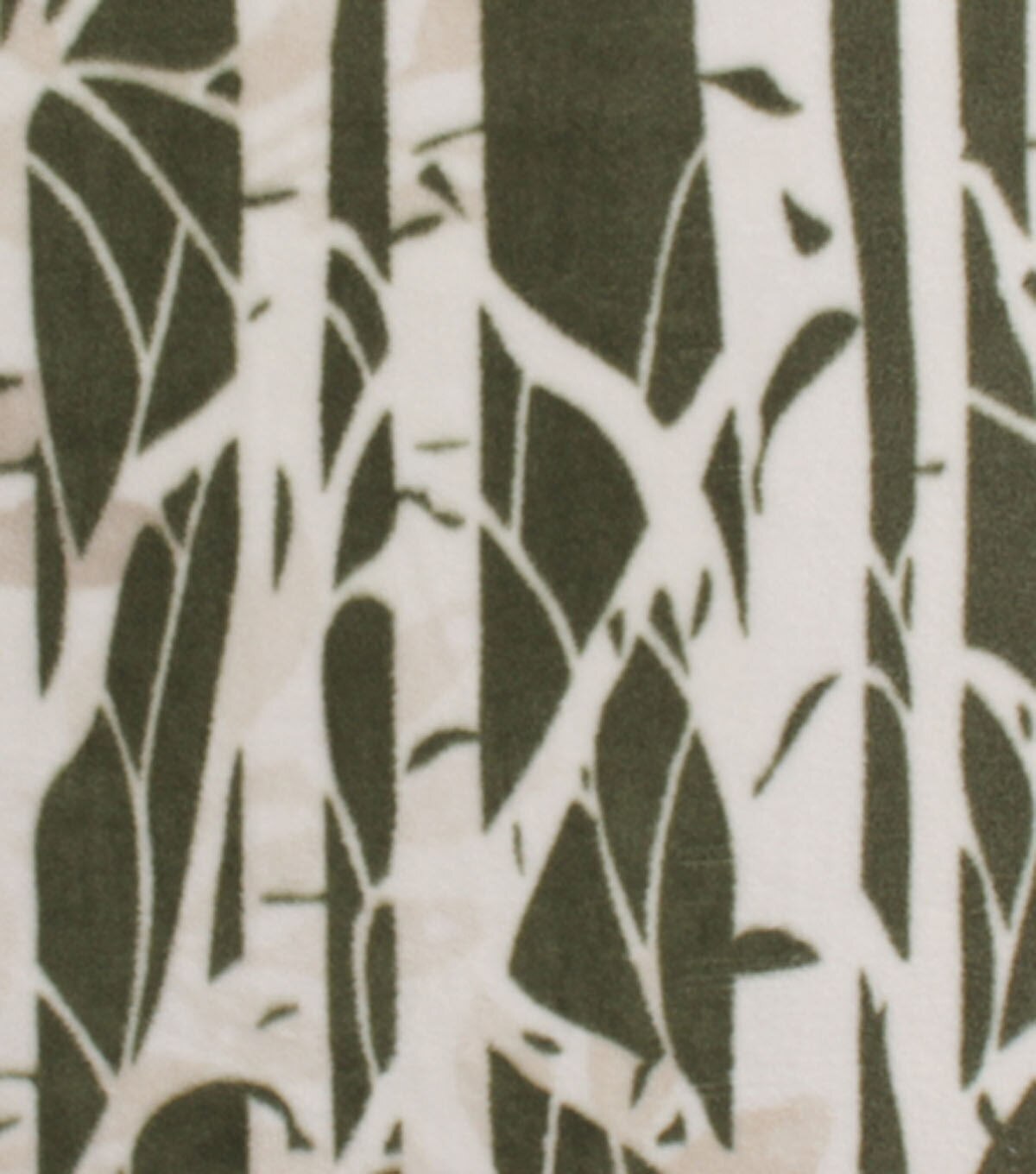 Green Birch Anti Pill Fleece Fabric