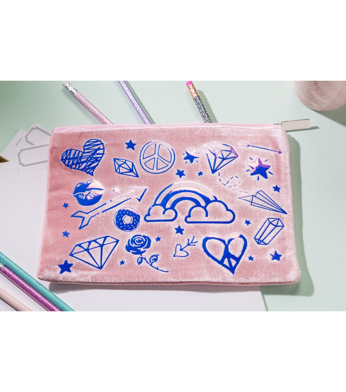 Cricut 13 x 3' Translucent Blue Smart Iron On Heat Transfer Vinyl Roll