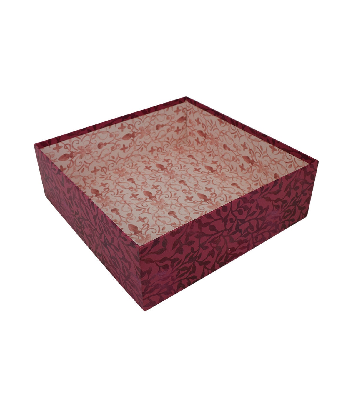 12 Floral Square Box by Hudson 43