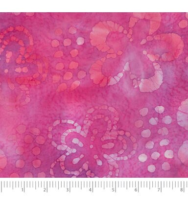 Singer Fabric 100% Cotton Batik Pink