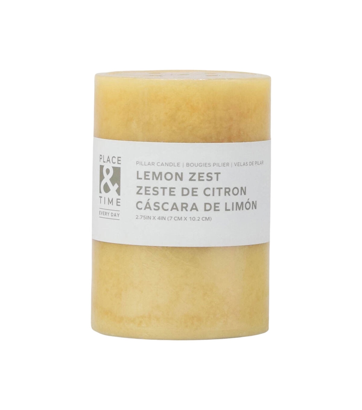 3 x 4 Scented Pillar Candle by Place & Time