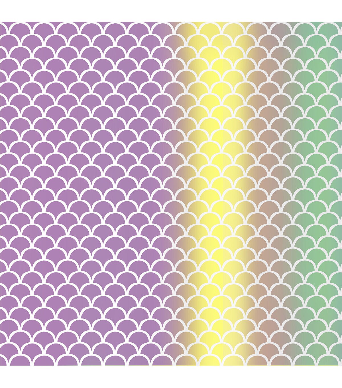 Cricut 12 x 12 Mermaid Mixed Mosaic Premium Vinyl Samplers 4ct