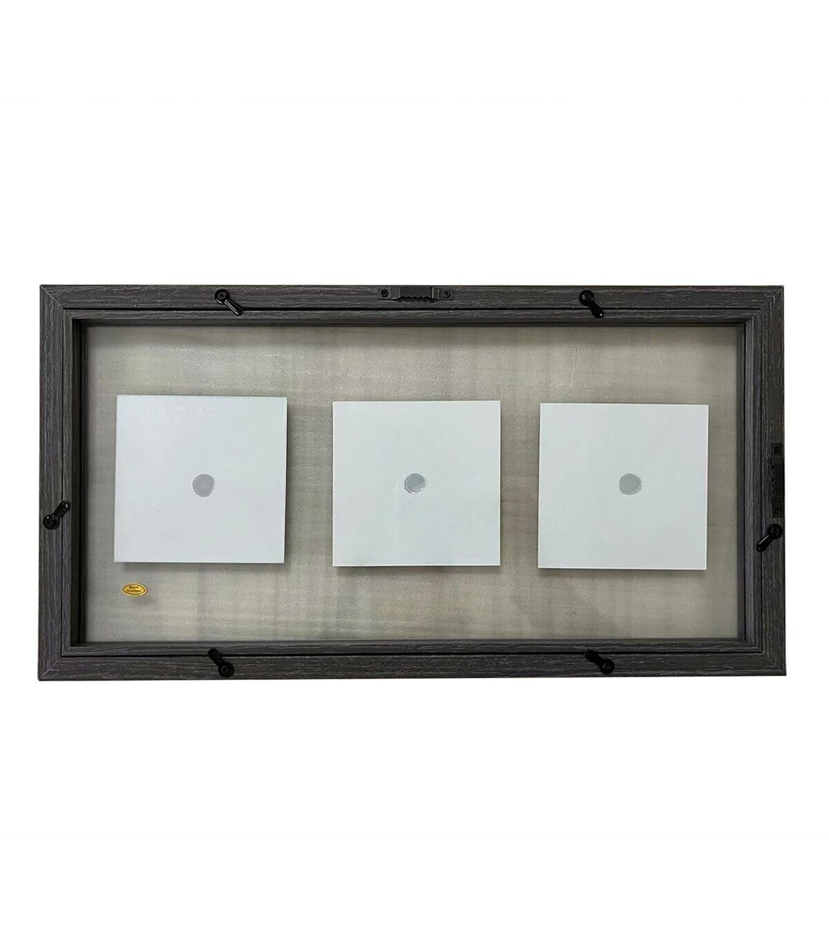 Innovative Home Creations 8 x 16 Gray Wood Float Frame