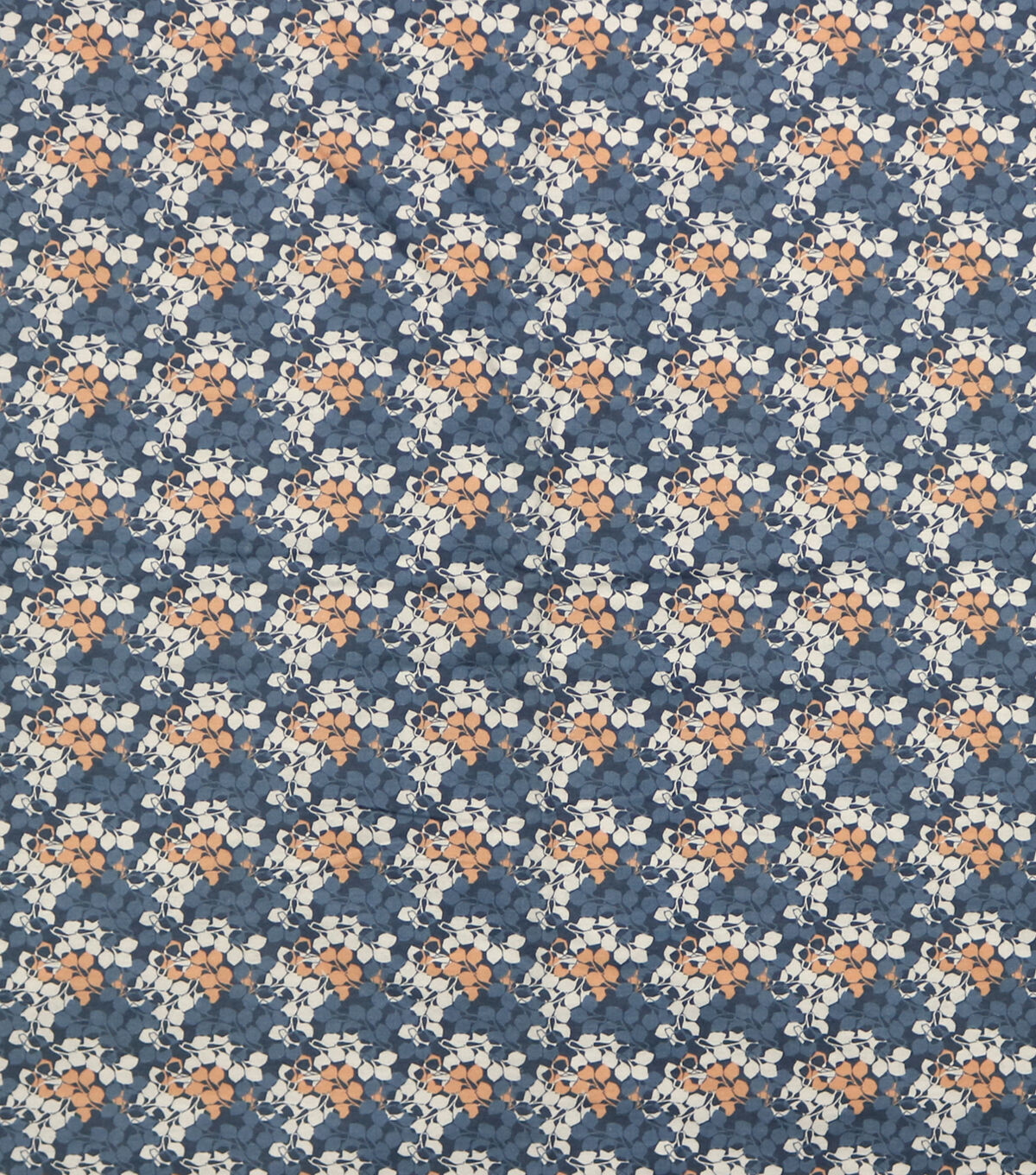 Blue Leaves 108 Wide Flannel Fabric