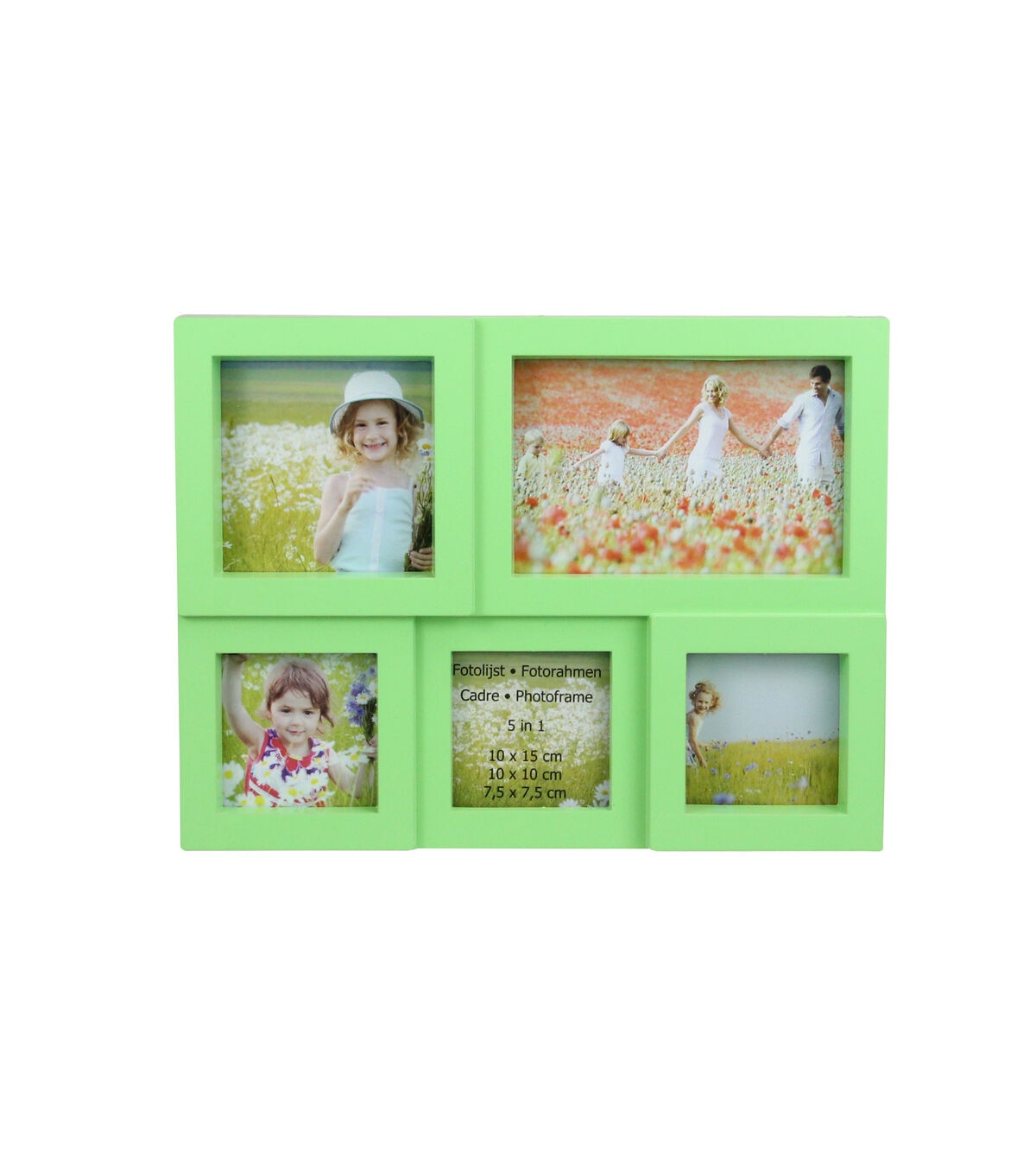 Northlight 11.5 Green 5 Photo Collage Frame