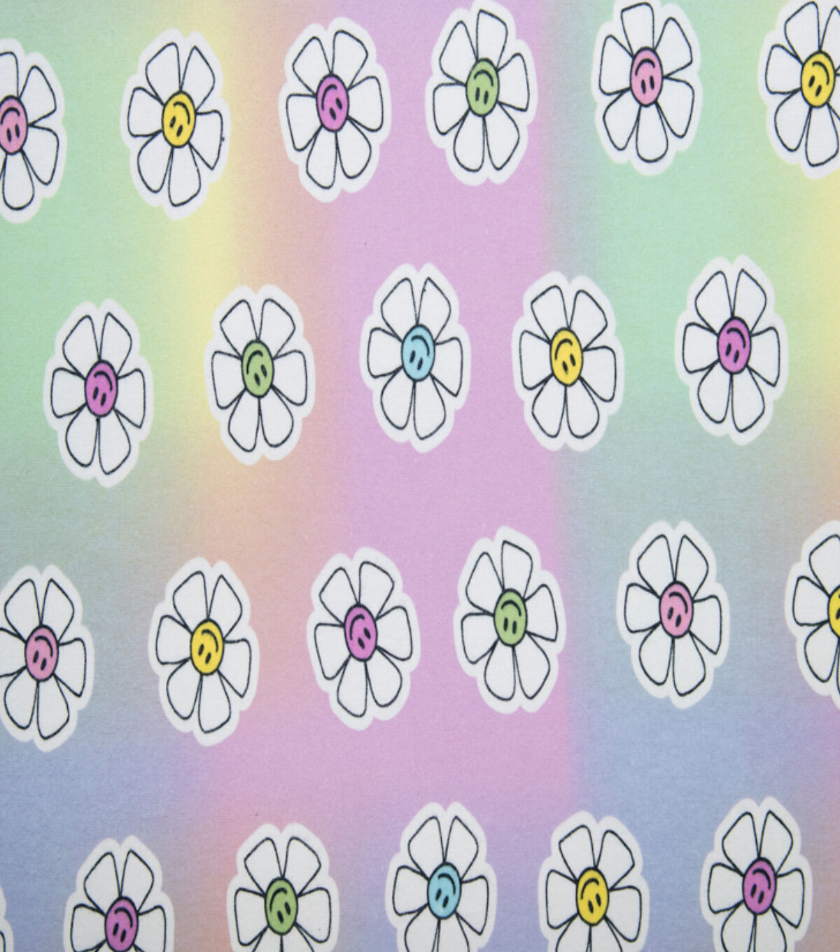 Super Snuggle Happy Daisy Flannel Fabric