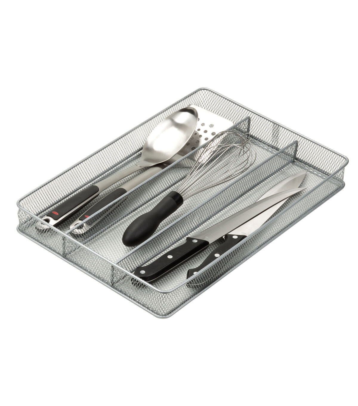 Honey Can Do 16'' x 11'' 3 Compartment Mesh Drawer Organizer