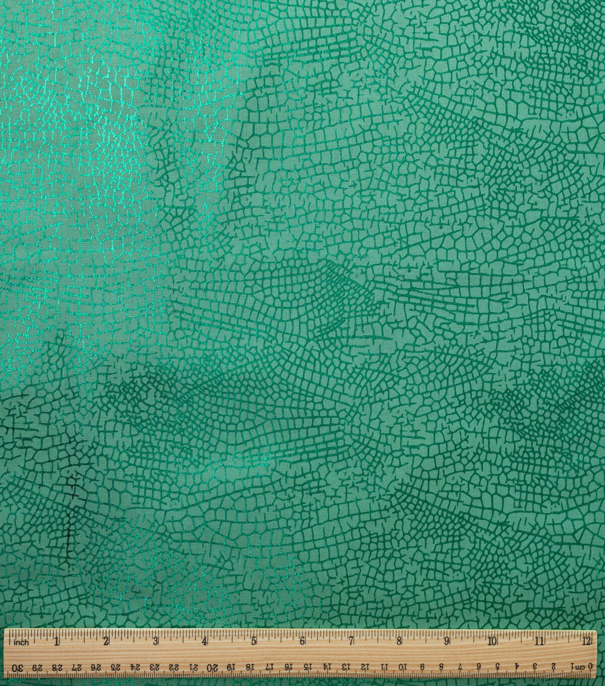 Dragonfly Wing Green Quilt Foil Cotton Fabric by Keepsake Calico