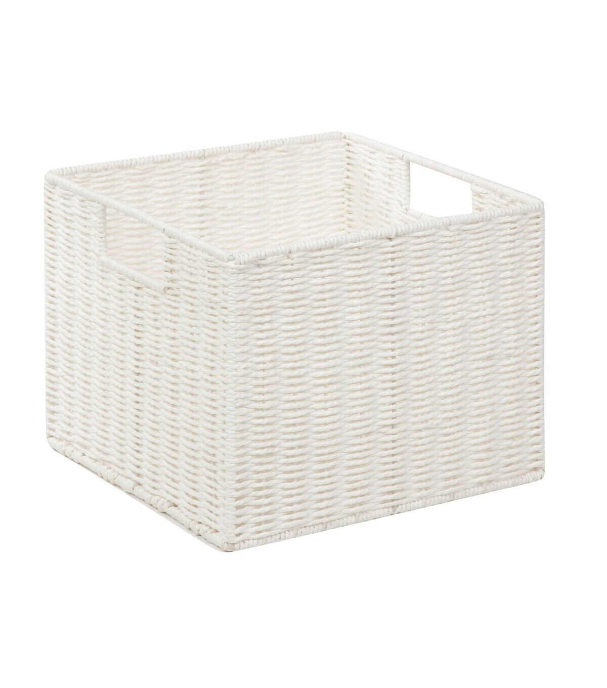 Honey Can Do 13 x 12 Paper Rope Crate Basket