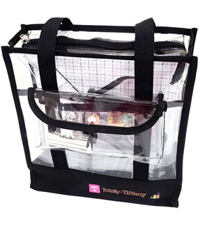 Totally Tiffany 10.5 Black Nancy Tote Bag