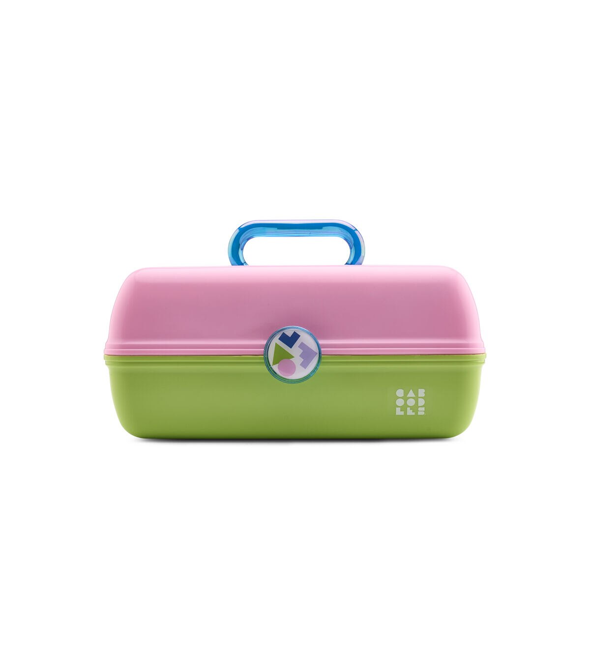 Caboodle 13 Pink & Green On The Go Girl Carrying Case