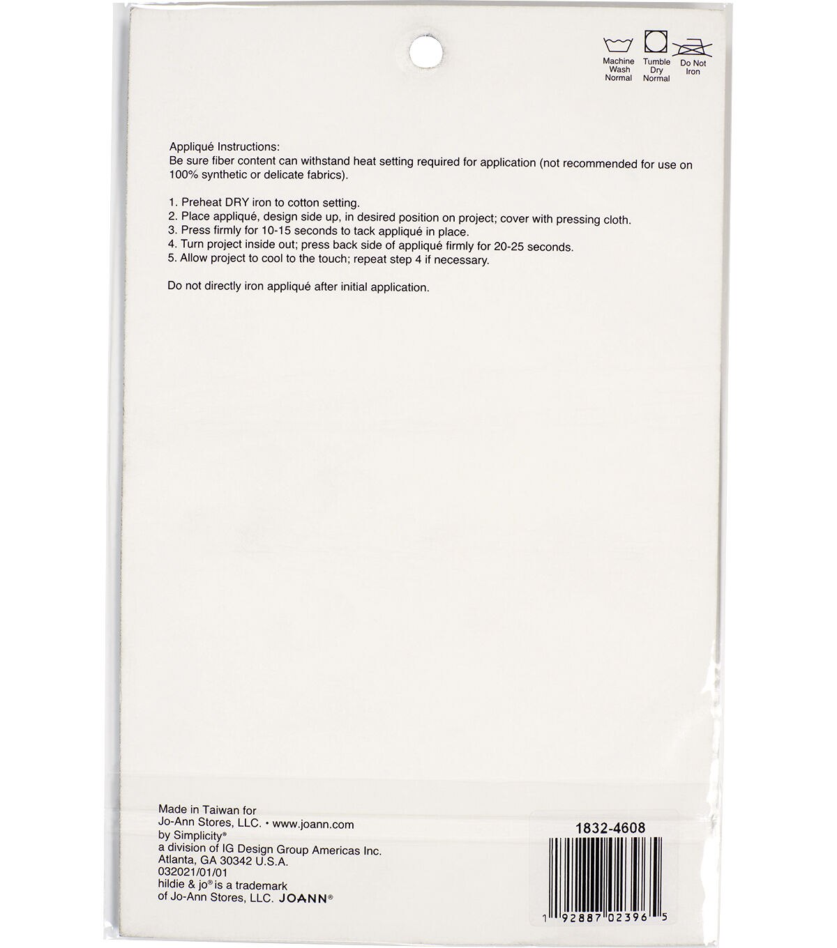 2 x 4 Pink Roses With Stem Iron On Patches 2pk by hildie & jo