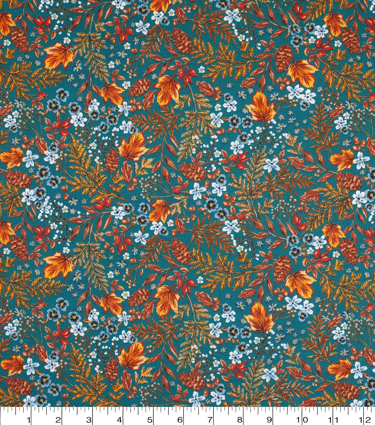 Floral Harvest Cotton Fabric