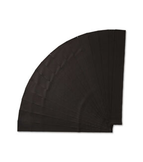 2.5 Kona Black Cotton Fabric Strips 40pc