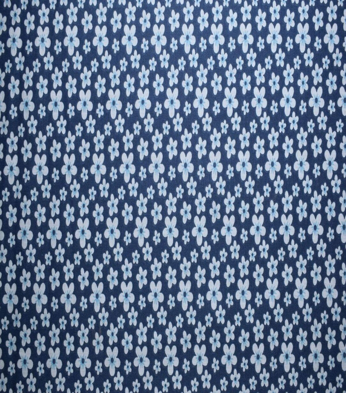 Blue Ditsy Floral Quilt Cotton Fabric by Quilter's Showcase