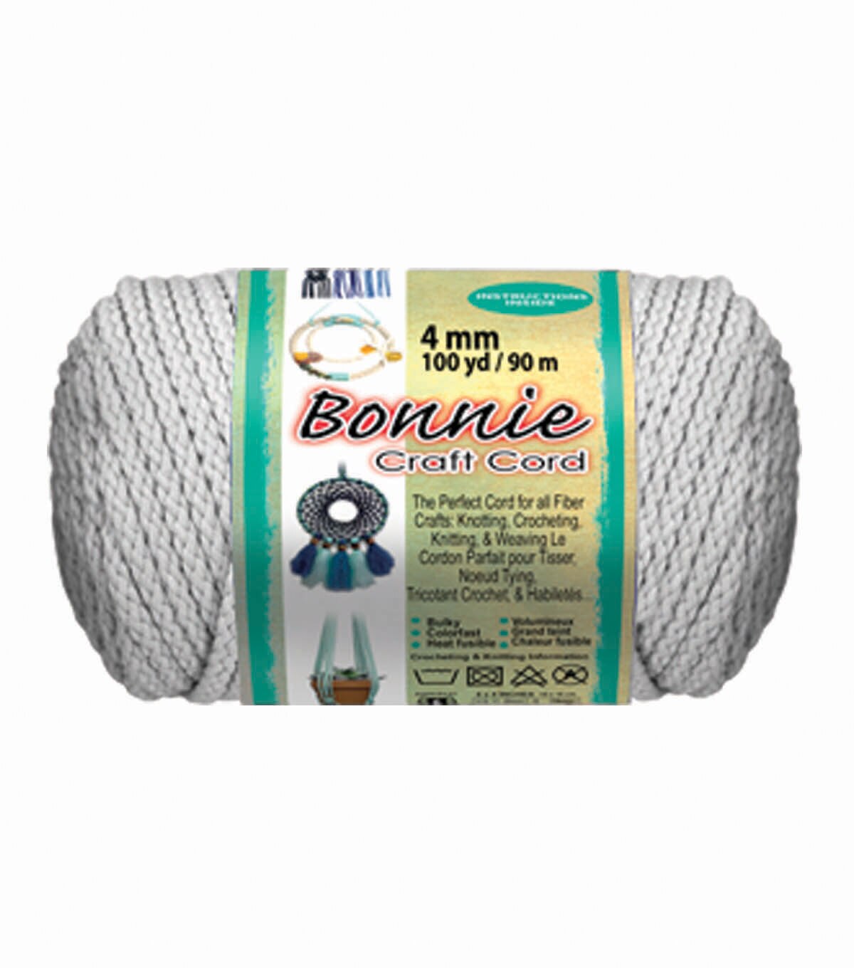 Macrame 100yds Craft Cord 4mm