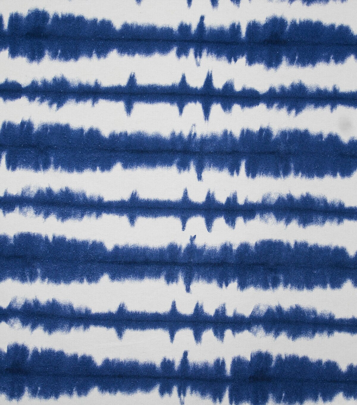 Super Snuggle Navy Linear Tie Dye Flannel Fabric