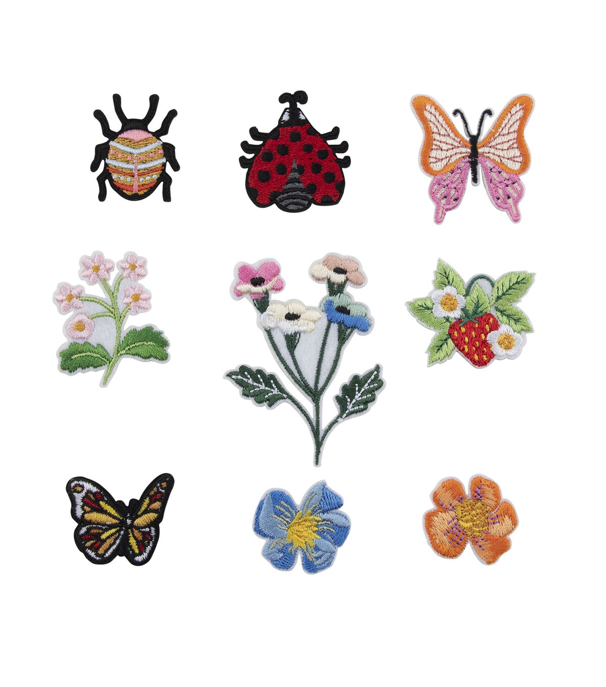 9ct Nature Iron On Patches by hildie & jo