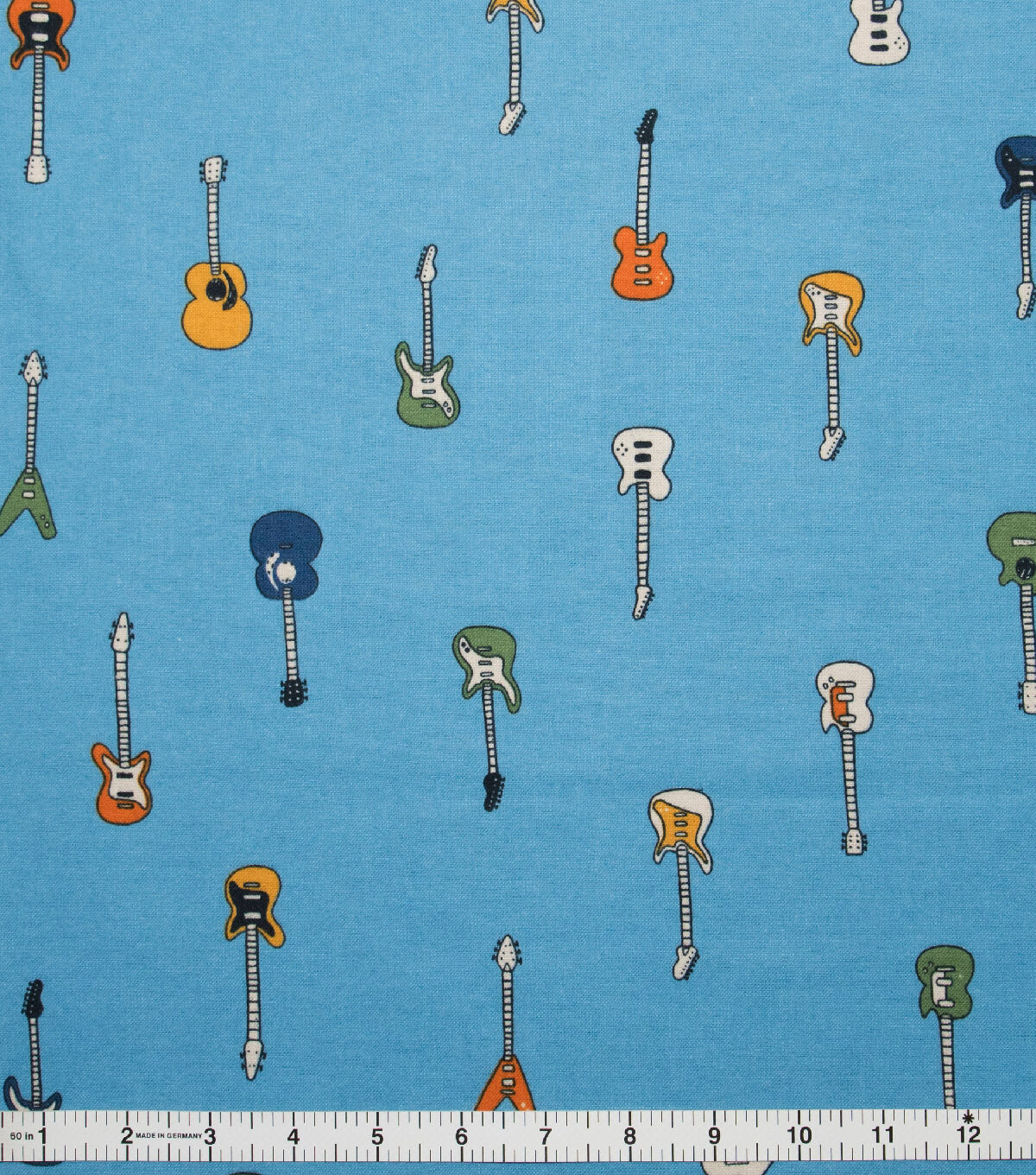 POP! Guitar Super Snuggle Flannel Fabric