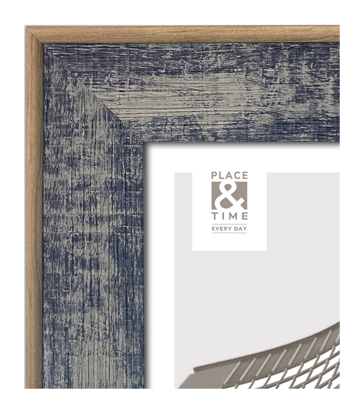 5 x 7 Distressed Navy Tabletop Picture Frame by Place & Time