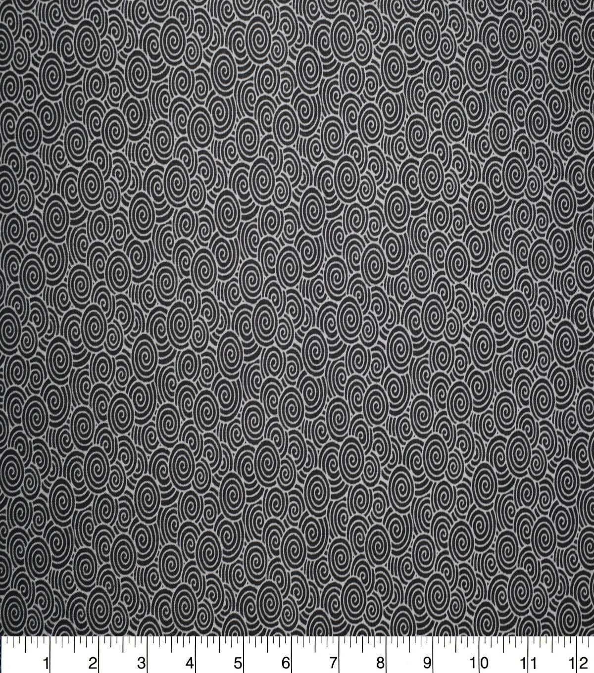 Swirls on Castlerock Cotton Fabric by Quilter's Showcase