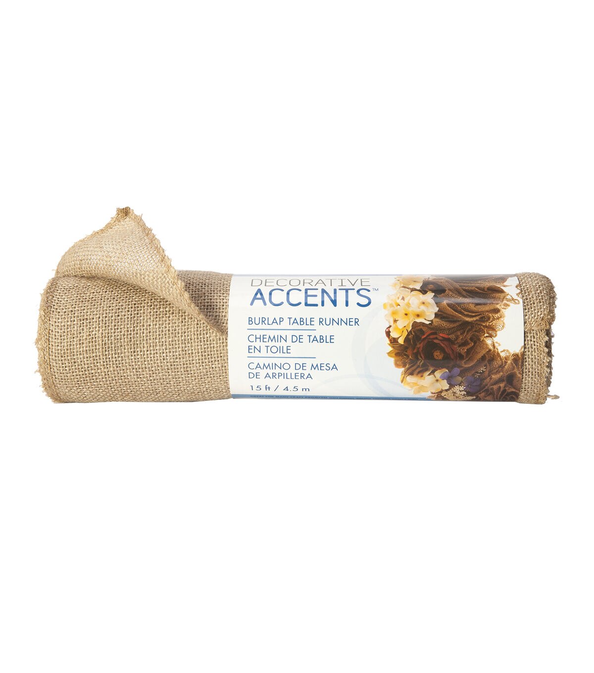 Panacea 50D Burlap Runner 12x15'