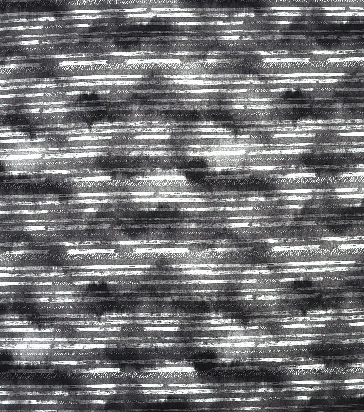 Black & White Watercolor Striped Quilt Cotton Fabric by Keepsake Calico