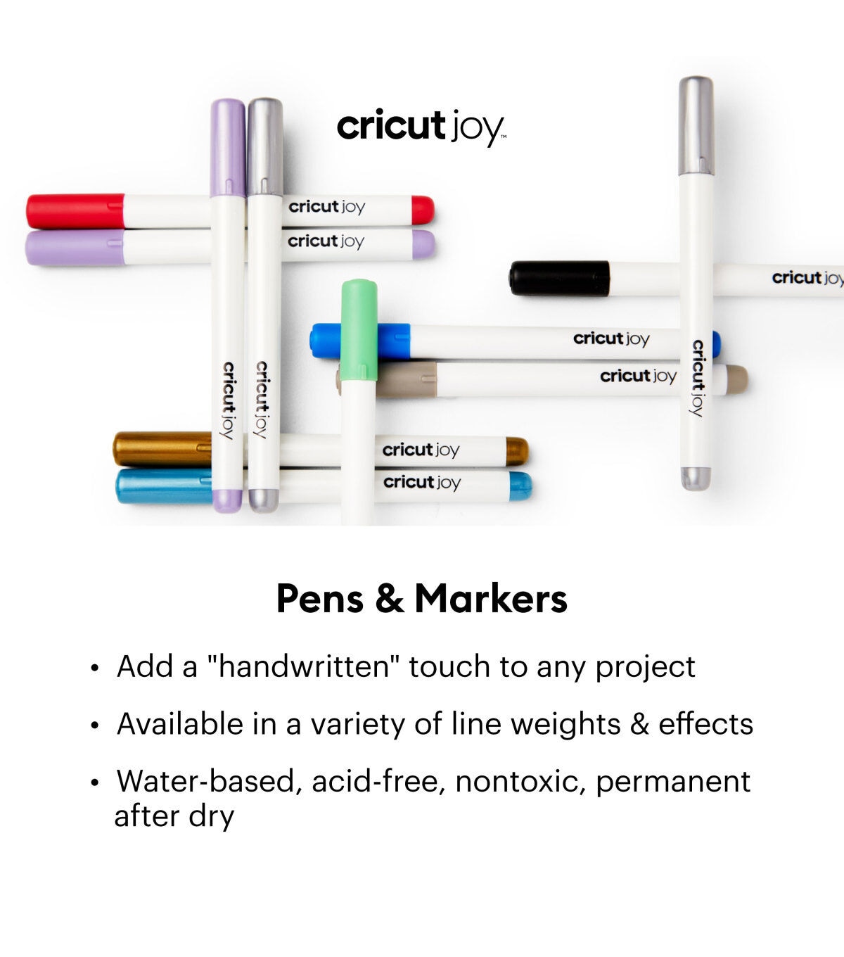 Cricut Joy 0.4mm Fine Point Pens 30ct