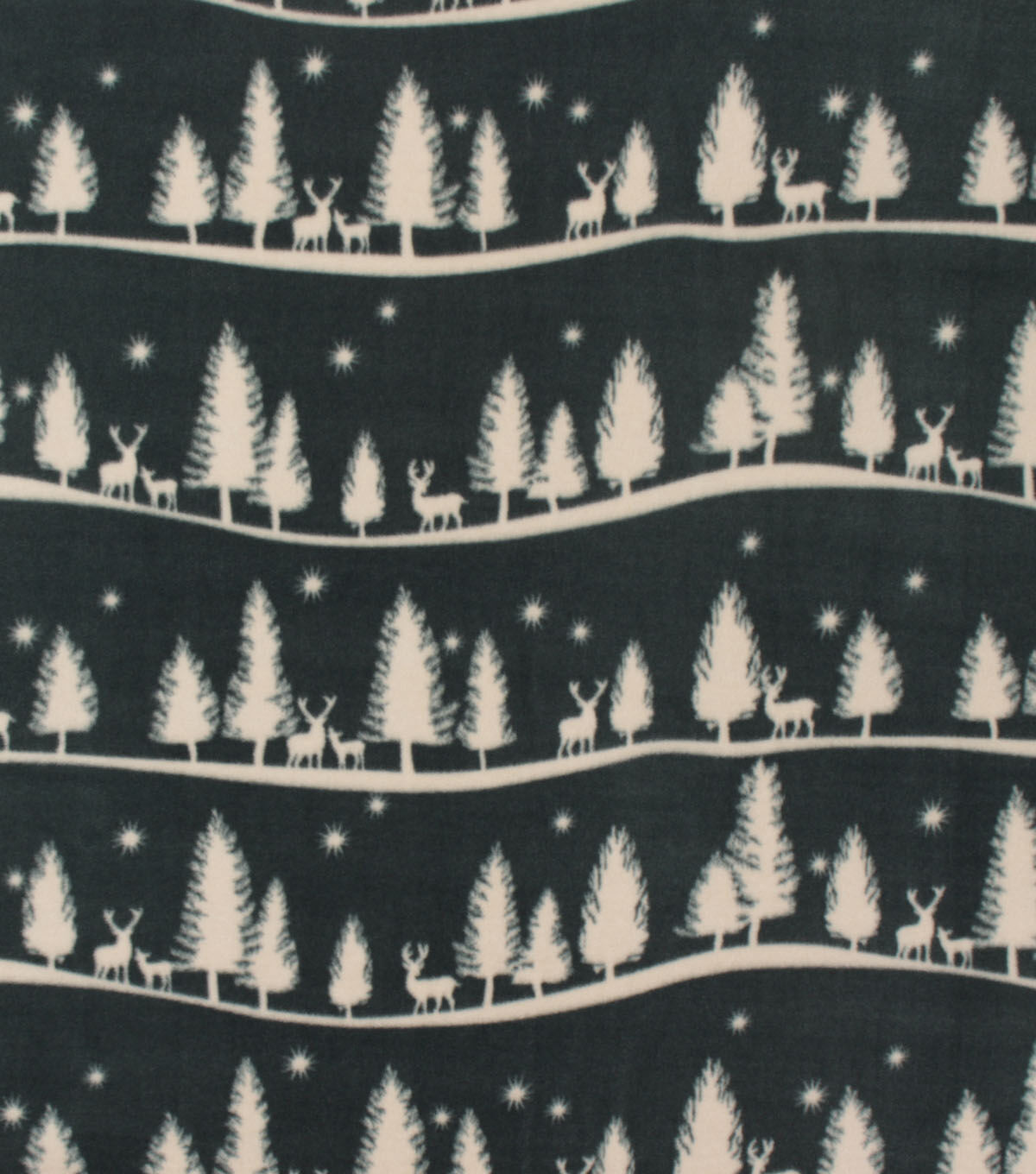 Wildlife Slopes Anti Pill Fleece Fabric