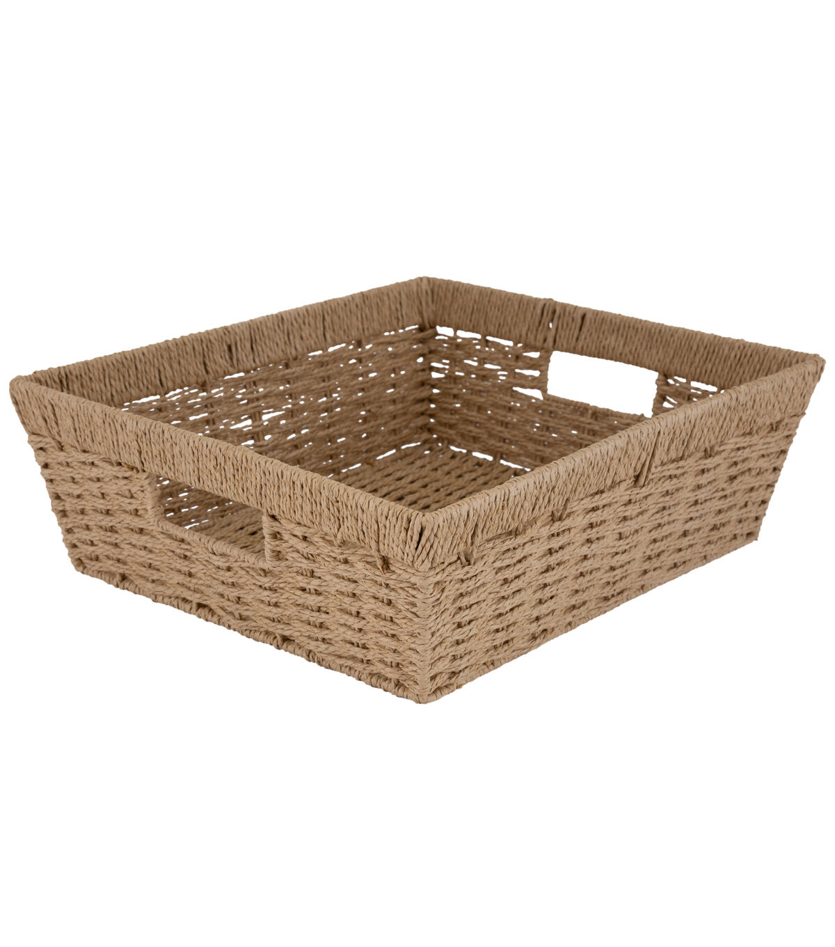 Simplify 15 x 13 Dutch Weave Shelf Storage Basket