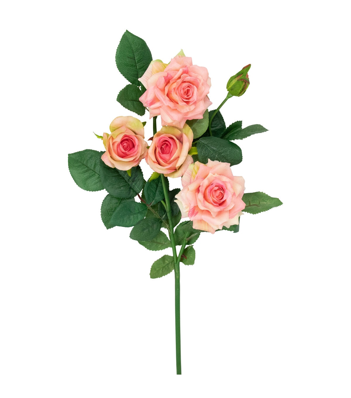 Northlight 35 Light Pink Rose Stems 6ct