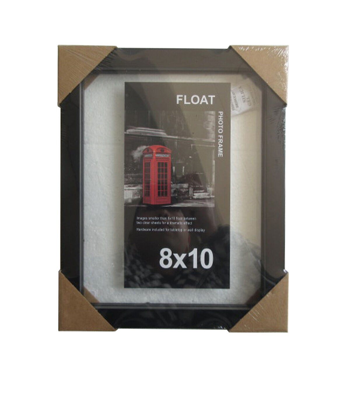 Innovative Creations 8x10 Black Wood Float Photo Frame