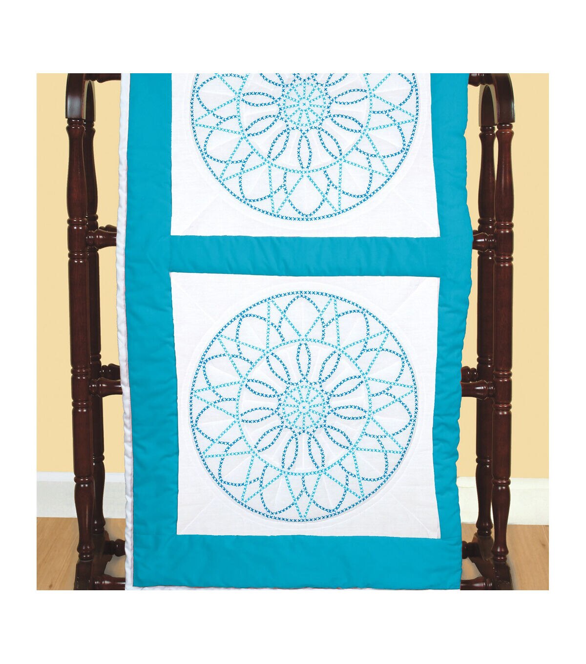 Jack Dempsey Needle Art 18 Dream Catcher Stamped Quilt Blocks 6pk