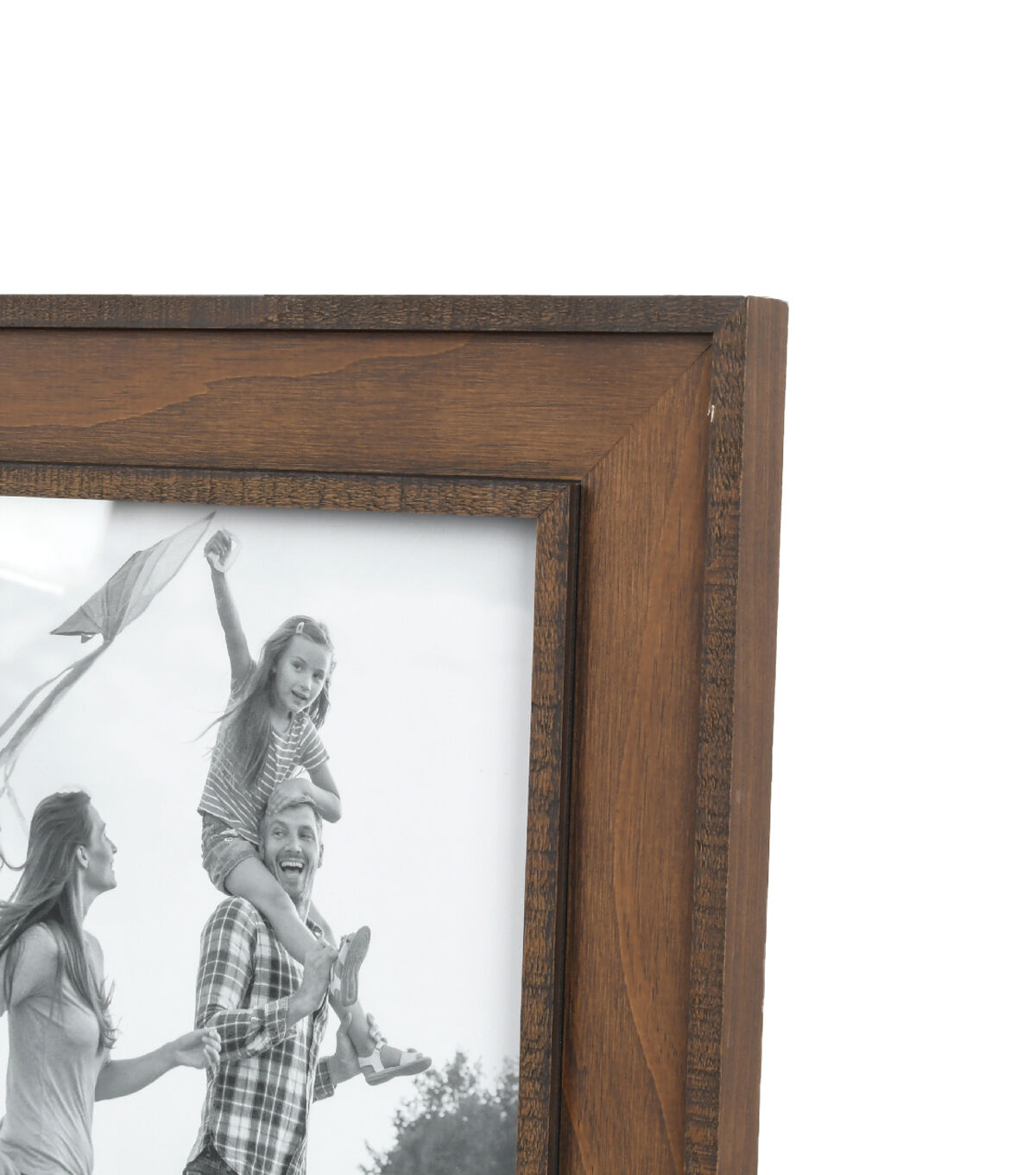 8 x 10 Dual Tone Molded Wood Wall Tabletop Picture Frame by Hudson 43