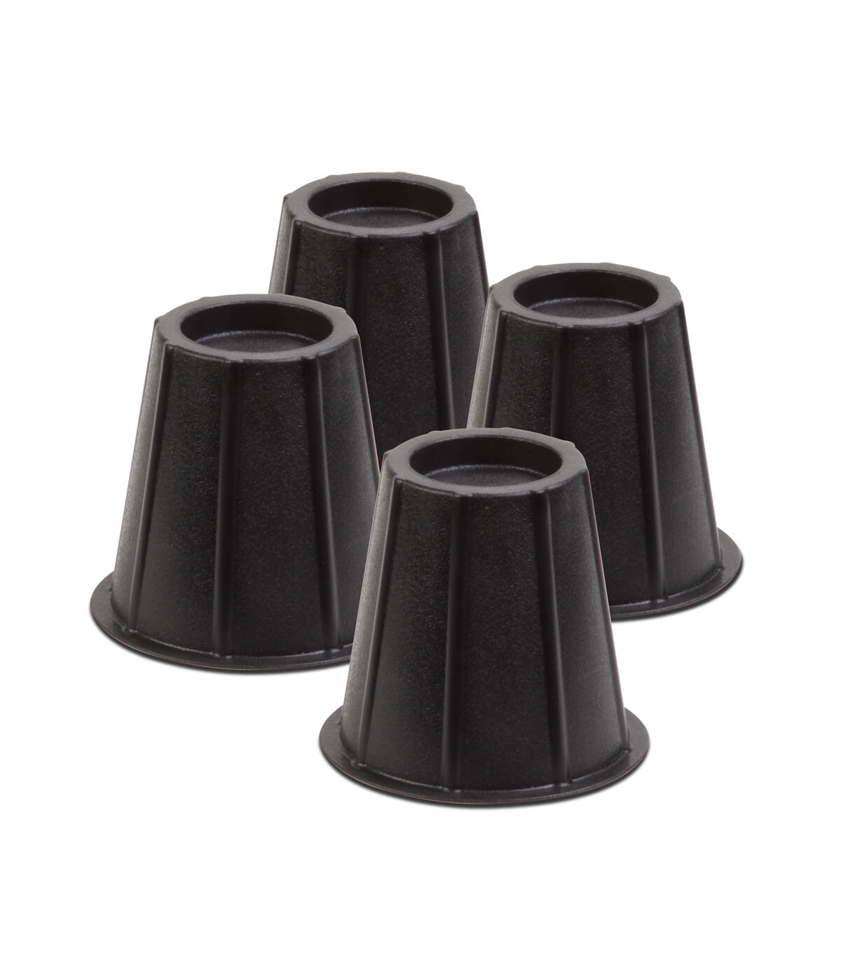 Honey Can Do Bed Risers Black 6