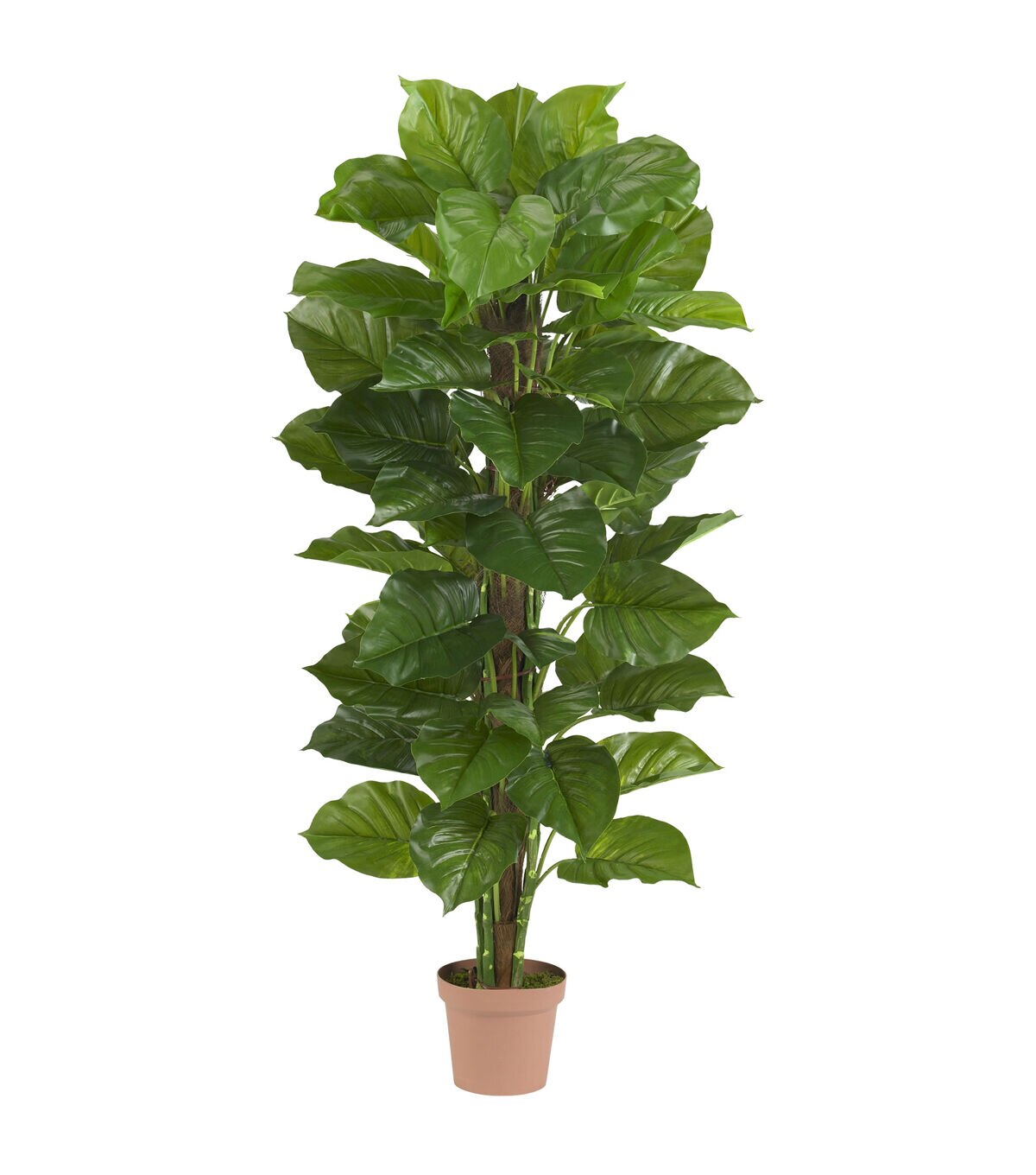 Nearly Natural 63in. Large Leaf Philodendron Silk Plant (Real Touch)