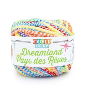 Lion Brand Cover Story Dreamland Blanket Super Bulky Polyester Yarn