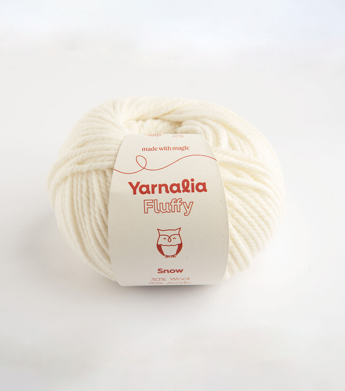 Yarnalia 109yds Bulky Fluffy Wool Acrylic Yarn 6 Bundle