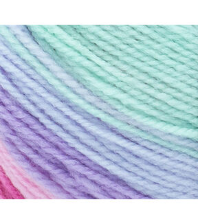 Lion Brand Ice Cream 394yds Light Weight Acrylic Yarn 3 Bundle