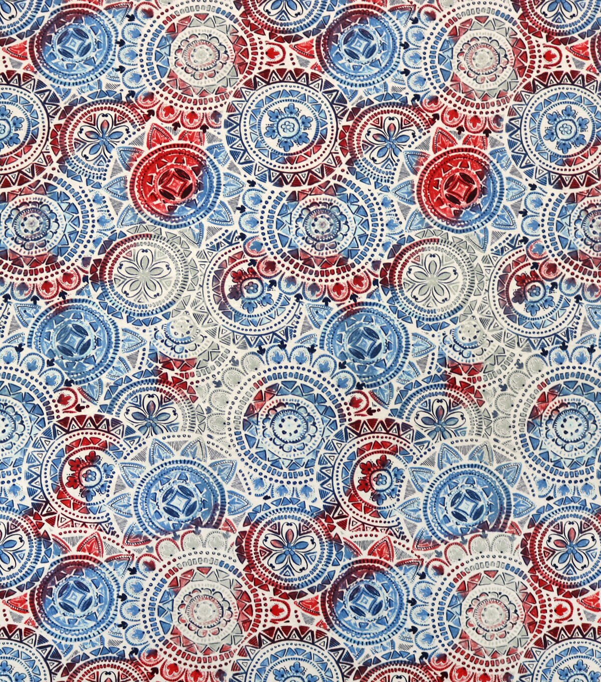 Americana Medallion Super Snuggle Flannel Fabric