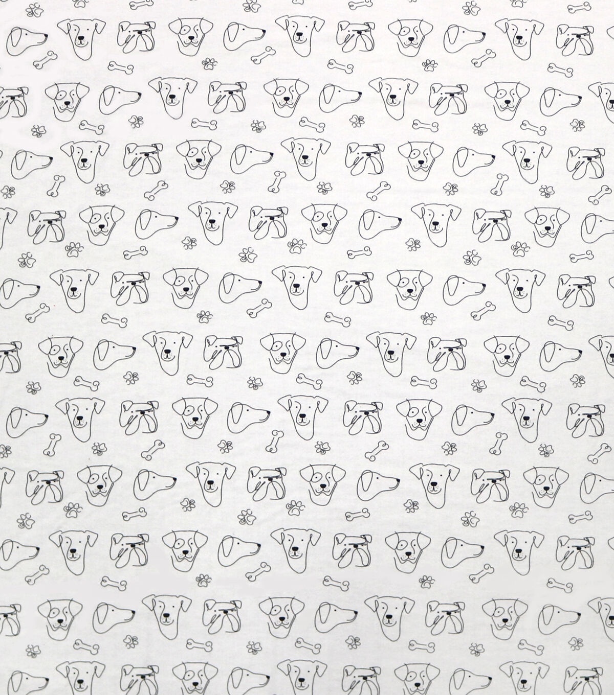 Dogs Super Snuggle Flannel Fabric